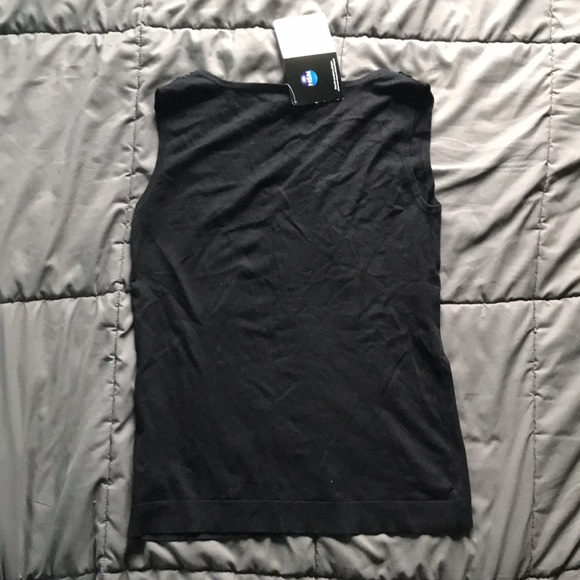 Joan Boyce black sleeveless sequined tank top. Brand New Size Medium. - Picture 2 of 10